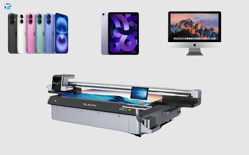 máy in uv phẳng Ứng dụng trong ngành điện tử 